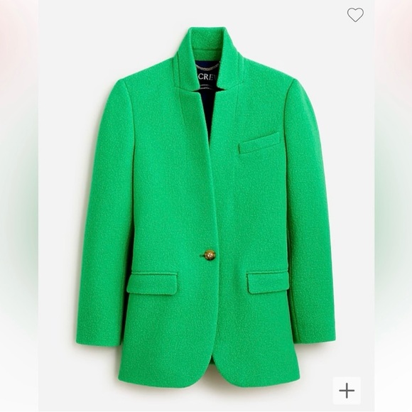 NEW! Green Italian Wool Coat! - Picture 4 of 11